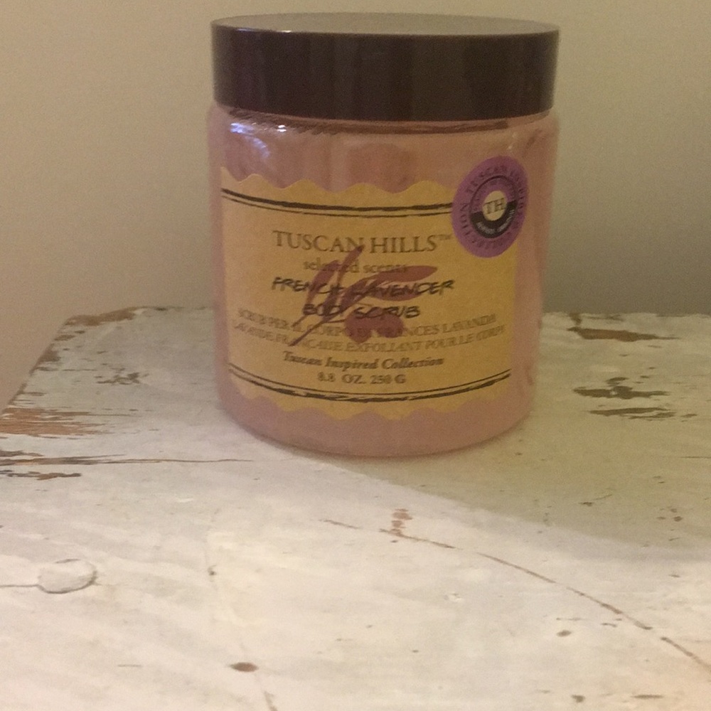 French lavender body scrub